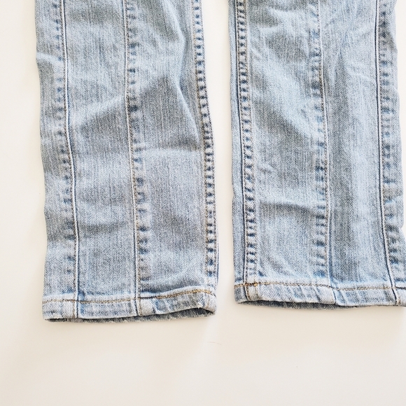 Carmar Alonso skinny stretch jeans zipper thigh distressed - Picture 7 of 11